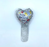 Imported Mylar & Foil Happy Mother's Day 4″ Balloons (100 count)