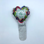 Imported Mylar & Foil Happy Mother's Day 4″ Balloons (100 count)