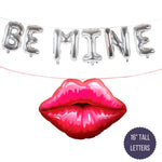 BE MINE Valentine's Day Balloon Banner Set