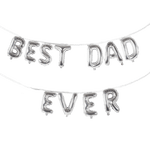 BEST DAD EVER Balloon Banner Set