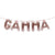 GAMMA Greek Sorority Fraternity Balloon Banner Set