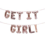 GET IT GIRL! Greek Sorority Fraternity Balloon Banner Set