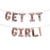 GET IT GIRL! Greek Sorority Fraternity Balloon Banner Set