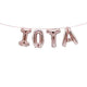 IOTA Greek Sorority Fraternity Balloon Banner Set