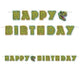 Happy Birthday Dinosaur Banner Decoration