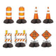 Construction Mini Centerpiece Set (8 count)