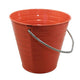 Coral Rims Metal Bucket 5.5X6