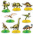 instaballoons Party Supplies Dinosaur Mini Centerpiece  (8 count)