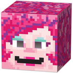 instaballoons Party Supplies Gamer Girl 8-Bit Box Head (6 count)