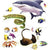 instaballoons Party Supplies Marine Life Props (16 count)