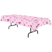 instaballoons Party Supplies Pink Ribbon Tablecover