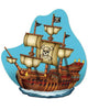 Pirate Ship Wall Plaque