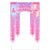 instaballoons Party Supplies Princess Dream Door Banner