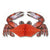 instaballoons Party Supplies Tissue Crab