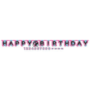 Internet Famous Jumbo Add-an-Age Banner 10ft - Amscan