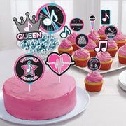 Internet Famous Paper Topper Kit 12pc - Amscan