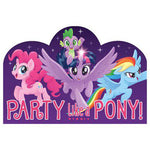 Invitation - My Little Pony Friendship Adventures (8ct) - Amscan