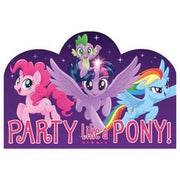 Invitation - My Little Pony Friendship Adventures (8ct) - Amscan