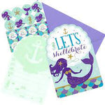 Invitations - Mermaid Wishes (8ct) - Amscan
