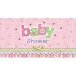 Invitations - Pink Baby Shower (8ct) - Amscan
