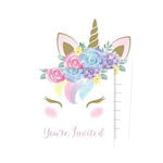 Invitations - Unicorn Baby Shower (8ct) - Creative Converting