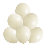 Ivory 18″ Latex Balloons by GloMex from Instaballoons