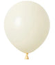 Ivory 18″ Latex Balloons (25 count)