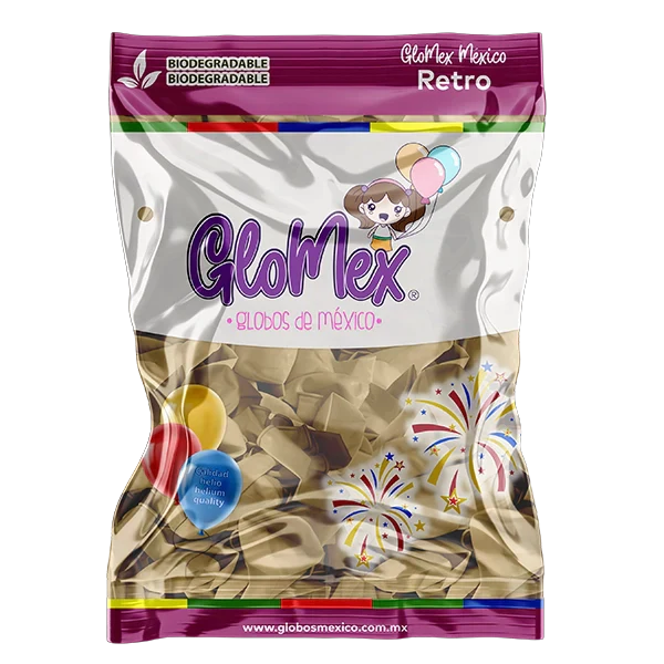 Ivory 5″ Latex Balloons by GloMex from Instaballoons