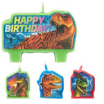 Jurassic World Birthday Candle (4ct) - Amscan