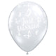 Just Married Butterflies 11″ Balloon