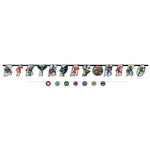 Justice League Heroes Uniteª Jumbo Letter Banner Kit 9ft - Amscan