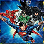 6.5" Luncheon Napkins - Justice League (16ct) - Amscan