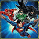 6.5" Luncheon Napkins - Justice League (16ct) - Amscan