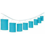 Lantern Ppr Garland Crbn Blue by Amscan from Instaballoons