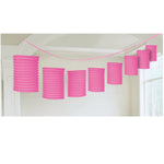 Lantern Ppr Garland Pink by Amscan from Instaballoons