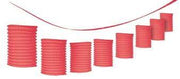 Lantern Ppr Garland Red by Amscan from Instaballoons