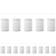 Lantern Ppr Garland White