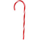 Large Candy Cane Plastic Deco
