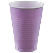 Lavender 12oz Plastic Cups by Amscan from Instaballoons