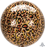 LEOPARD PRINT ORBZ Foil Balloon - Anagram