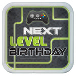 9" Paper Plates - Level Up (8ct) - Amscan