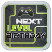 9" Paper Plates - Level Up (8ct) - Amscan
