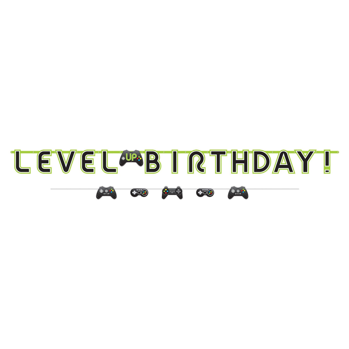 Level Up Banner Kit 10ft - Amscan