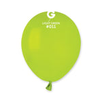 Light Green 5″ Latex Balloons by Gemar from Instaballoons