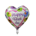 Lime green 18in  HBD Flowers -20ct 18″ by SoNice from Instaballoons