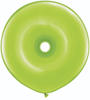 Lime Green Geo Donut 16″ Latex Balloons by Qualatex from Instaballoons