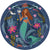 Little Mermaid Live Paper Plates 9″ by Unique from Instaballoons