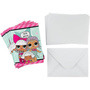 LOL Surprise Invitation Cards 8ct - Unique
