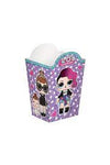 LOL Surprise, together 4 Eva! Popcorn Boxes 8ct - Amscan