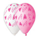 Love & Hearts Assortment 13″ Latex Balloons (50 count)